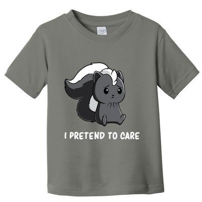 Cute Honey Badger Sarcasm Funny Badgers Toddler T-Shirt