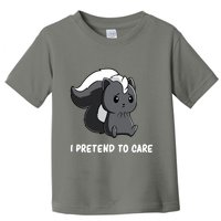 Cute Honey Badger Sarcasm Funny Badgers Toddler T-Shirt