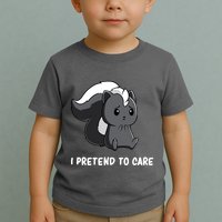 Cute Honey Badger Sarcasm Funny Badgers Toddler T-Shirt