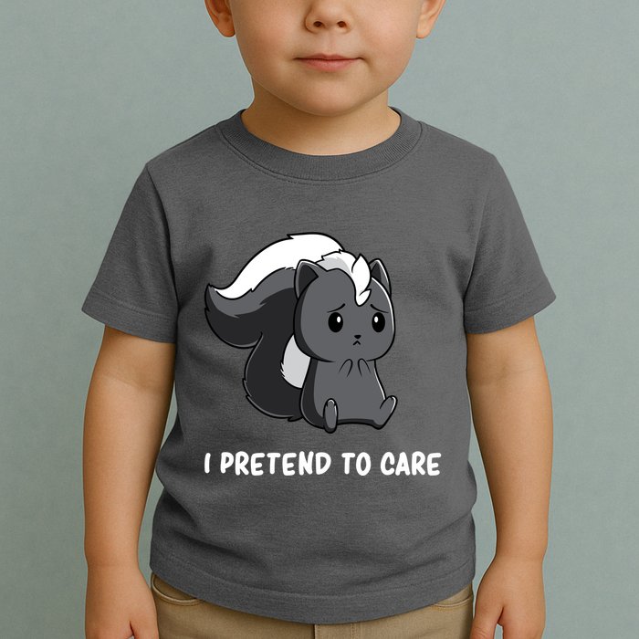 Cute Honey Badger Sarcasm Funny Badgers Toddler T-Shirt