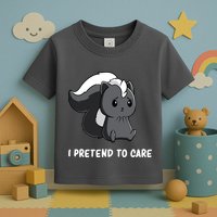 Cute Honey Badger Sarcasm Funny Badgers Toddler T-Shirt
