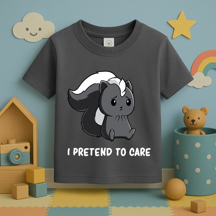 Cute Honey Badger Sarcasm Funny Badgers Toddler T-Shirt