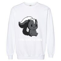 Cute Honey Badger Sarcasm Funny Badgers Garment-Dyed Sweatshirt