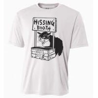 Cat Hissing Booth Free Hisses Cooling Performance Crew T-Shirt