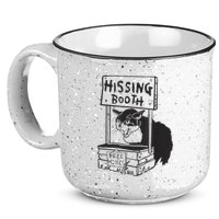 Cat Hissing Booth Free Hisses 15oz Campfire Ceramic Mug