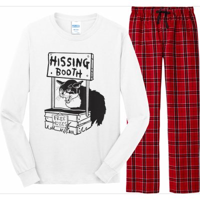 Cat Hissing Booth Free Hisses Long Sleeve Pajama Set