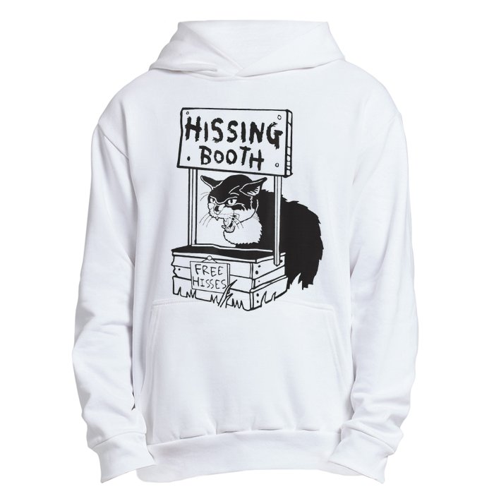 Cat Hissing Booth Free Hisses Urban Pullover Hoodie