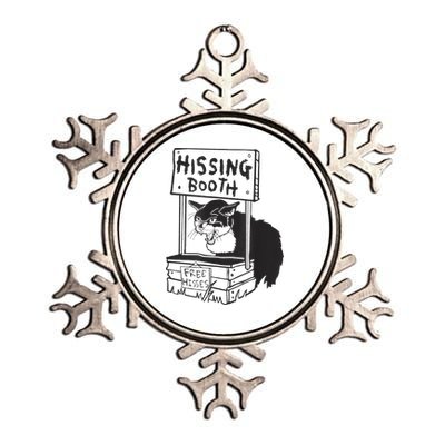 Cat Hissing Booth Free Hisses Metallic Star Ornament