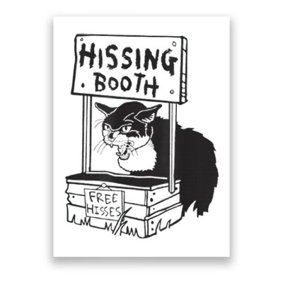 Cat Hissing Booth Free Hisses Poster