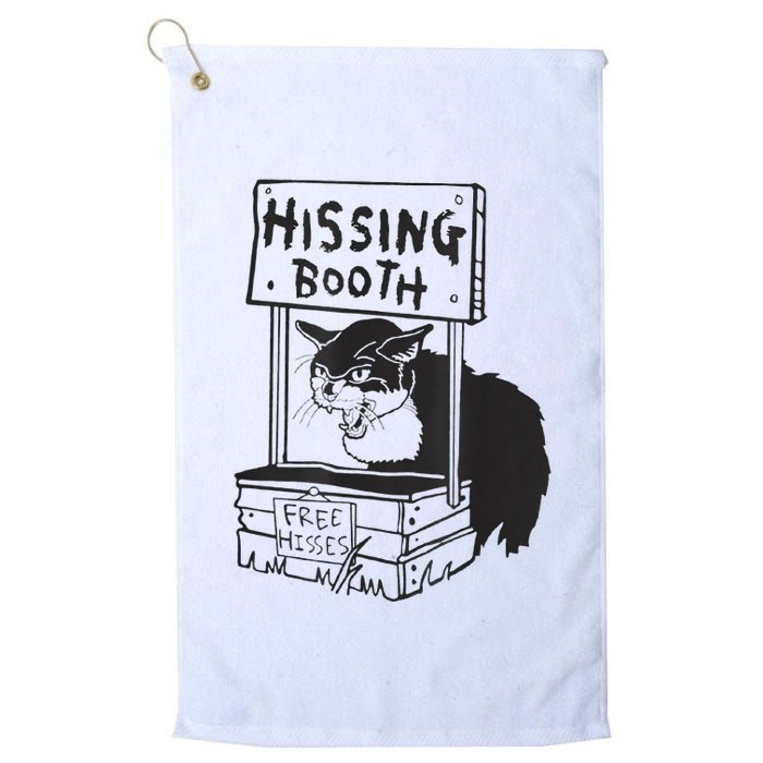 Cat Hissing Booth Free Hisses Golf Towel