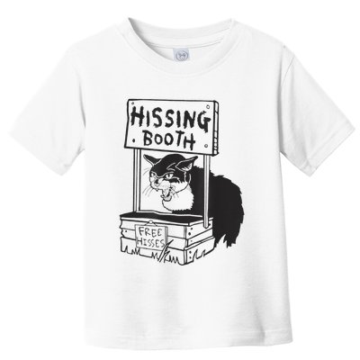 Cat Hissing Booth Free Hisses Toddler T-Shirt