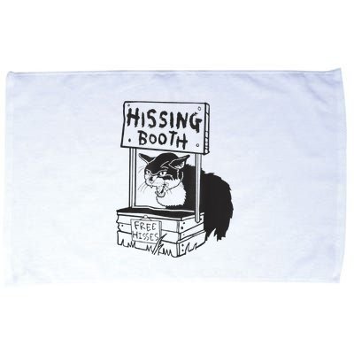 Cat Hissing Booth Free Hisses Microfiber Hand Towel