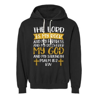 Christian Holy Bible Verse Spiritual Christian Gift Prayer Funny Gift Garment-Dyed Fleece Hoodie