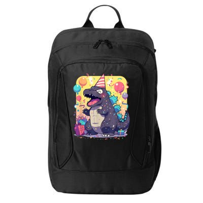 Cute Happy Birthday Japanese Kaiju Monster Epic Party City Backpack