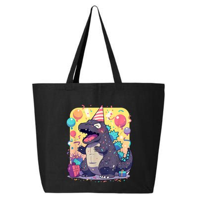 Cute Happy Birthday Japanese Kaiju Monster Epic Party 25L Jumbo Tote