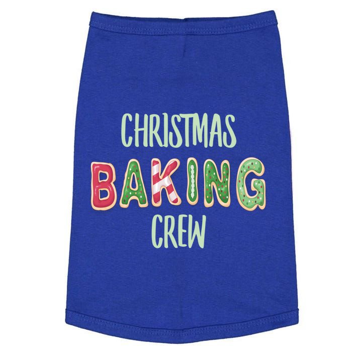 Christmas Holiday Baking Cookie Crew Team Funny Gift Doggie Tank