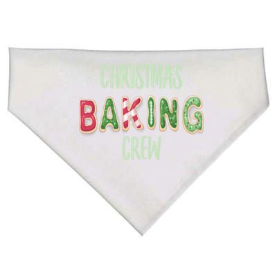 Christmas Holiday Baking Cookie Crew Team Funny Gift USA-Made Doggie Bandana