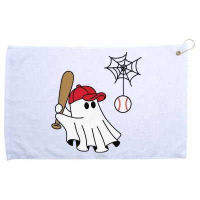 Cute Halloween Baseball Ghost Game Day Baseball Lover Grommeted Golf Towel