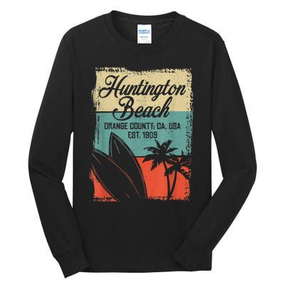 Cool Huntington Beach Surfing Competitions Tall Long Sleeve T-Shirt