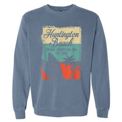 Cool Huntington Beach Surfing Competitions Garment-Dyed Sweatshirt