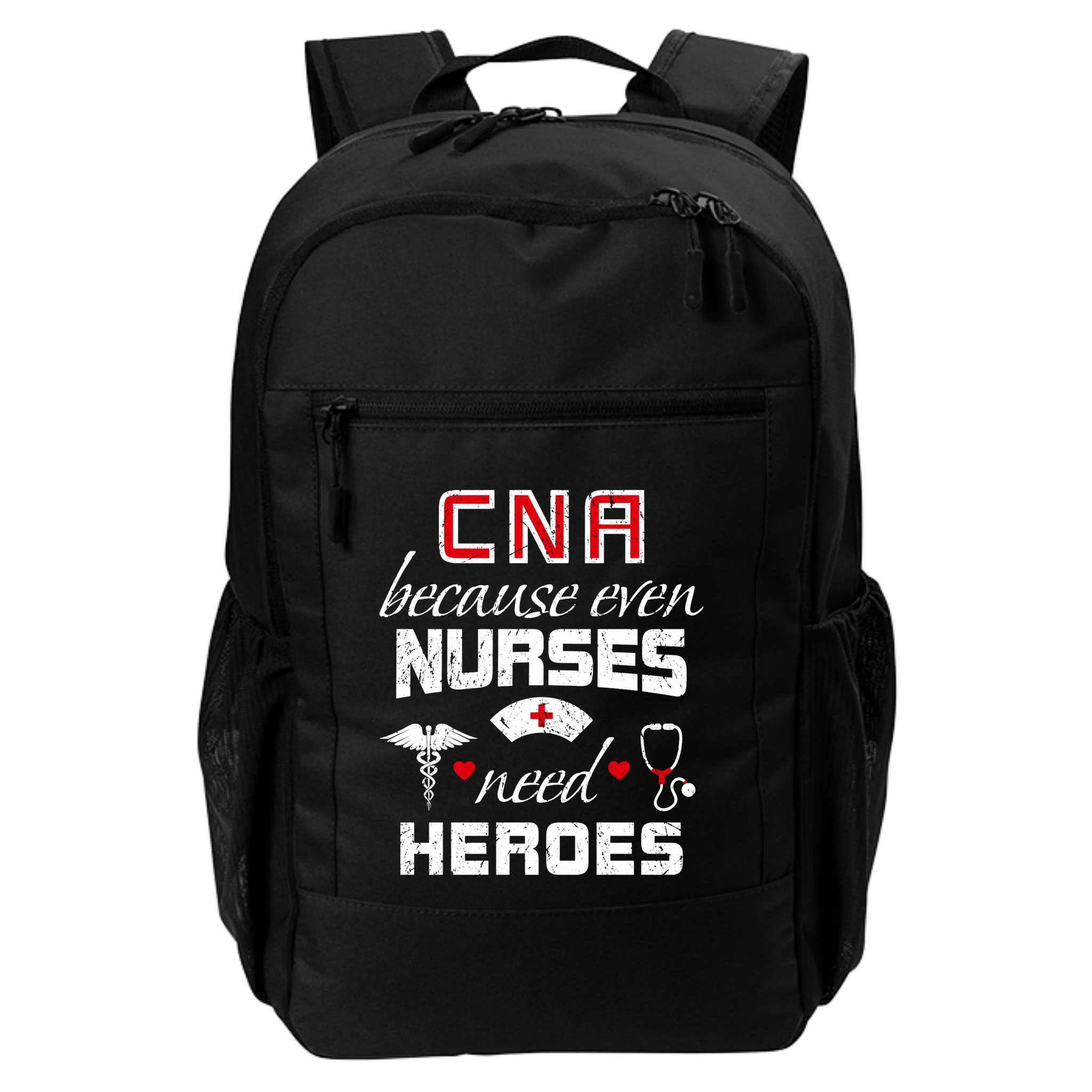 Cna Humor Because Even Nurses Need Heroes Funny Nurse Backpack