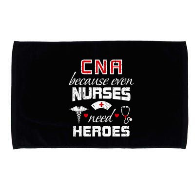Cna Humor Because Even Nurses Need Heroes Funny Nurse Microfiber Hand Towel