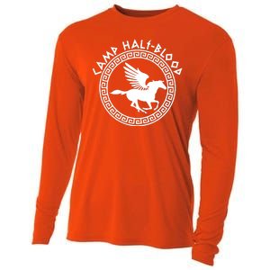 Camp Half Blood Olympian Training Game Cooling Performance Long Sleeve Crew