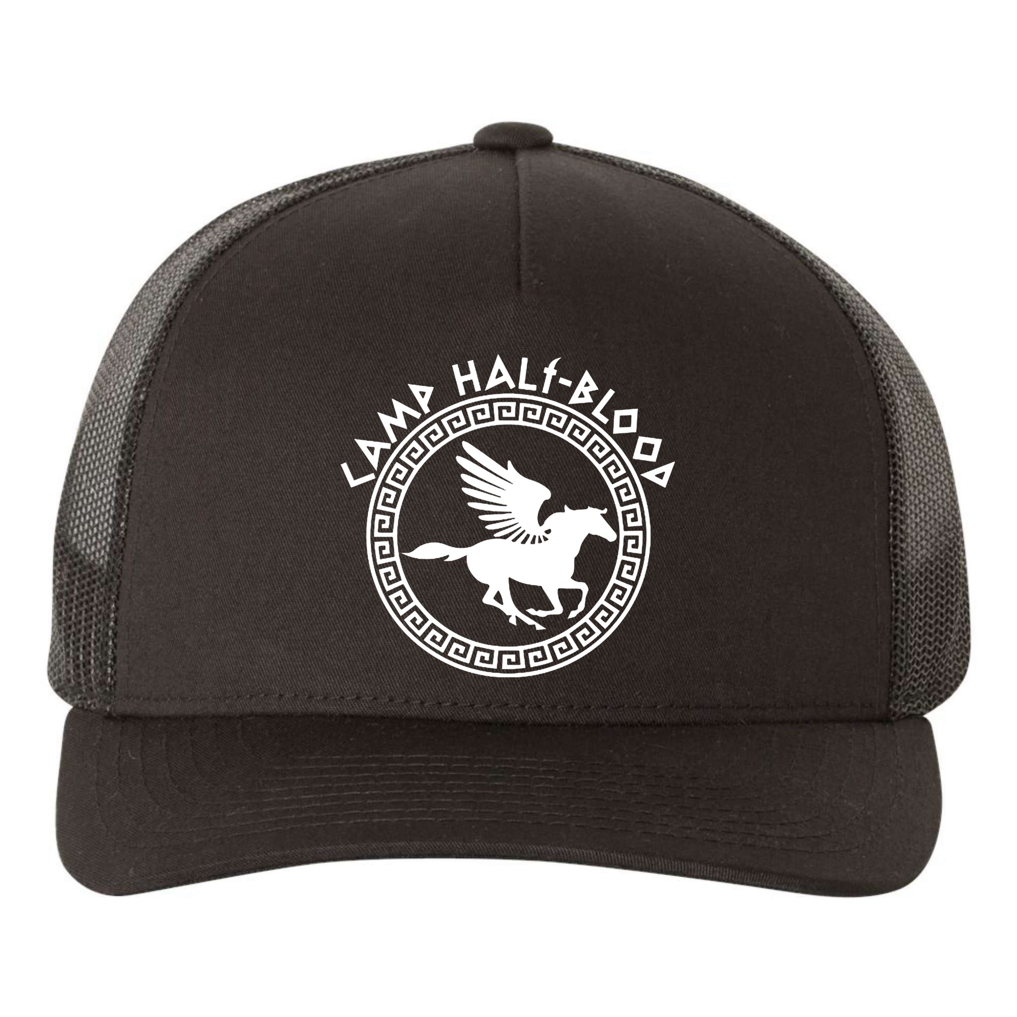 Camp Half Blood Olympian Training Game Yupoong Adult 5-Panel Trucker Hat