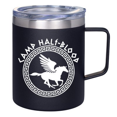 Camp Half Blood Olympian Training Game 12oz Stainless Steel Coffee Mug