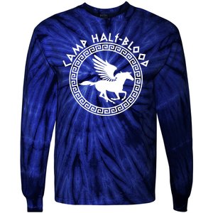 Camp Half Blood Olympian Training Game Tie-Dye Long Sleeve Shirt