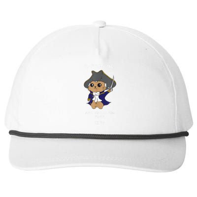 Cute Hamilton Cat Snapback Five-Panel Rope Hat