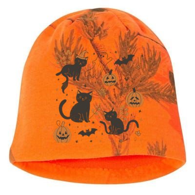 Cat Hallowen Kati - Camo Knit Beanie