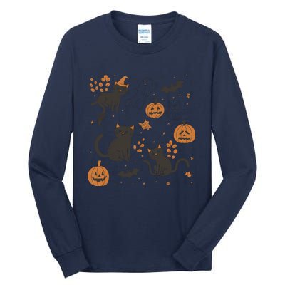 Cat Hallowen Tall Long Sleeve T-Shirt