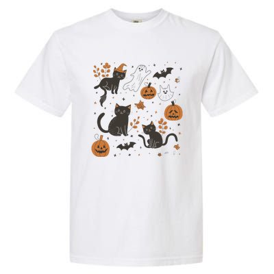 Cat Hallowen Garment-Dyed Heavyweight T-Shirt