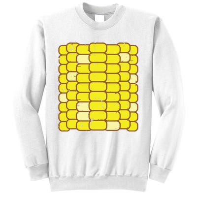 Corn Halloween Costume Funny Foodie Farmer Sweatshirt