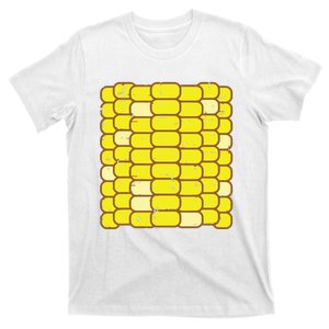 Corn Halloween Costume Funny Foodie Farmer T-Shirt