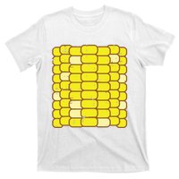 Corn Halloween Costume Funny Foodie Farmer T-Shirt