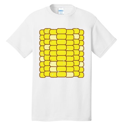 Corn Halloween Costume Funny Foodie Farmer Tall T-Shirt