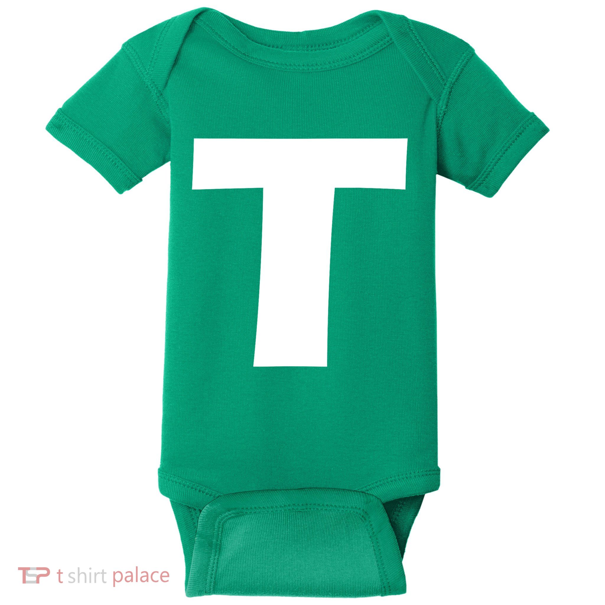 Chipmunk Halloween Carnival Matching Group Costume Letter T Baby Bodysuit
