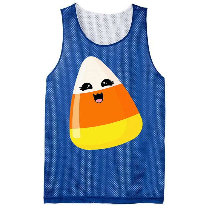 Cute Halloween Candy Corn Costume Kawaii Groovy Mesh Reversible Basketball Jersey Tank