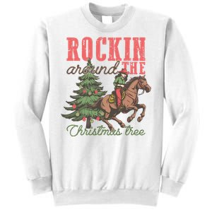 Christmas Horse Cowgirl Sweatshirt