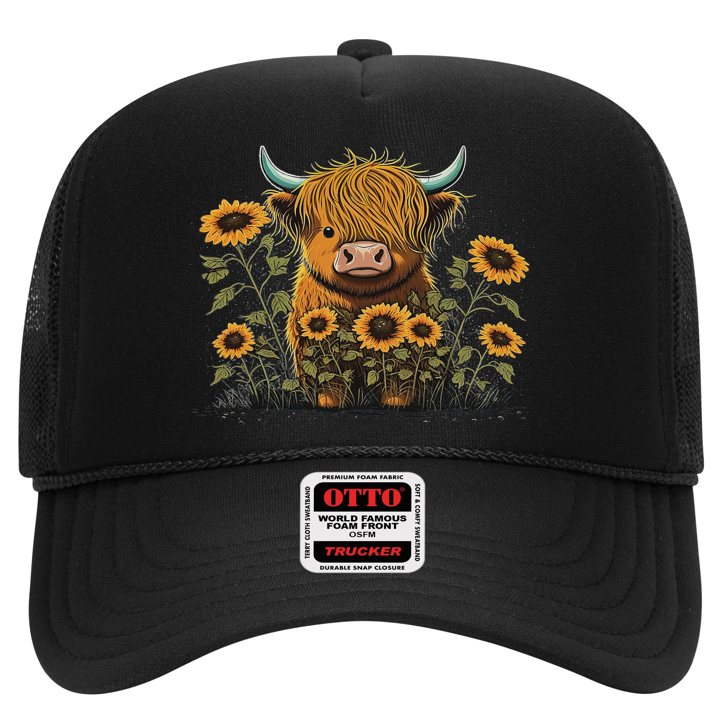 Cute Highland Cattle Cow Funny Highland Cow Hat