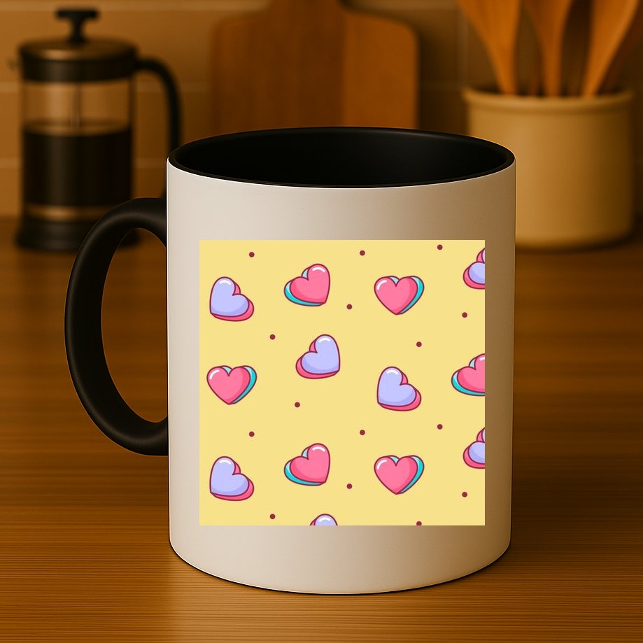 Candy Hearts Cute Valentine's Day Mug