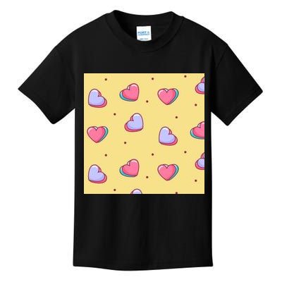Candy Hearts Cute Valentine's Day Kids T-Shirt