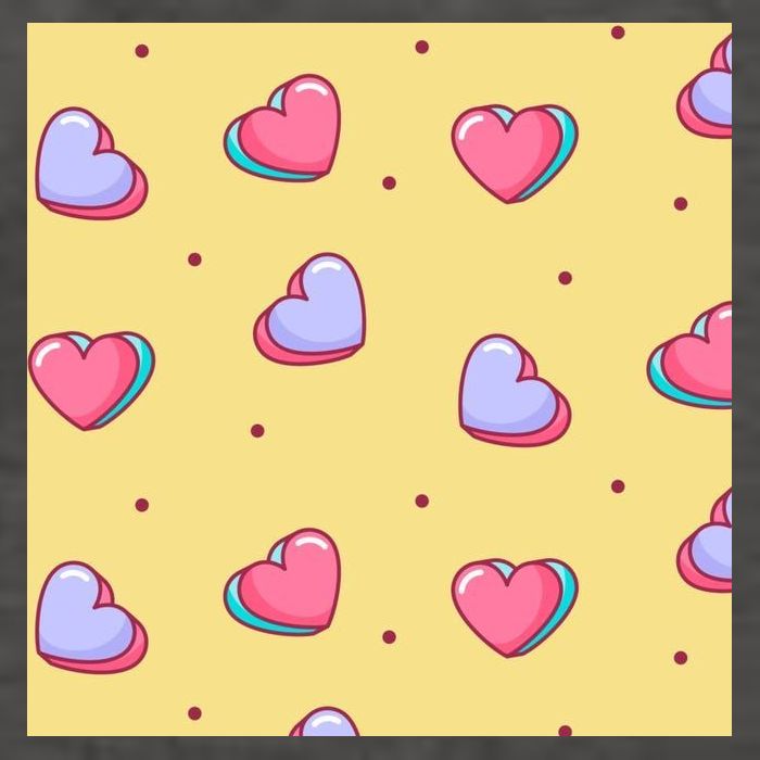 Candy Hearts Cute Valentine's Day Vector Backpack
