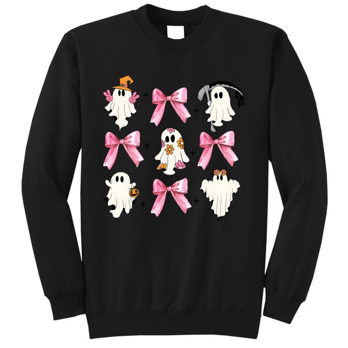 Coquette Halloween Cute Ghost Sweatshirt