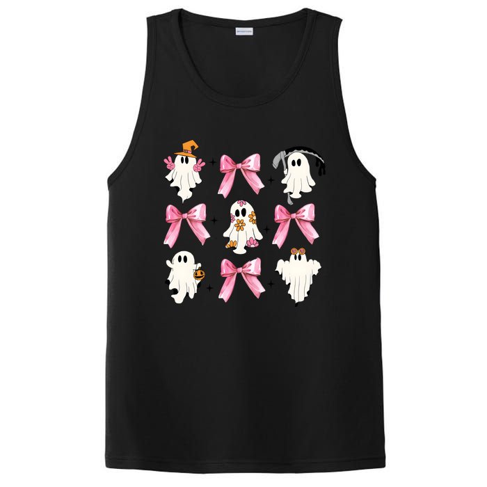 Coquette Halloween Cute Ghost PosiCharge Competitor Tank