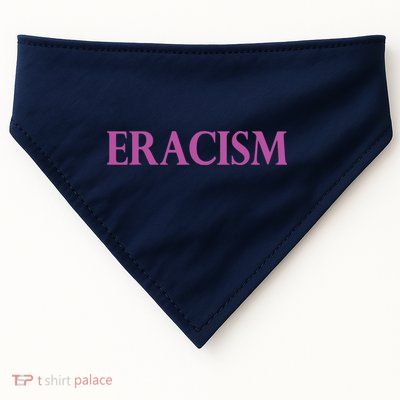 Classy Human / Civil Rights ERACISM USA-Made Doggie Bandana