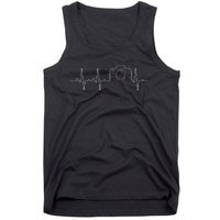 camera heartbeat cute love photography Tank Top