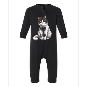 Cat Heart Cute Infant Fleece One Piece